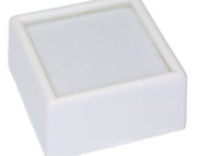 GLASS TOP GEM BOX -WHITE (50 PCS)-Transcontinental Tool Co