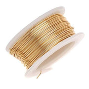 BRASS WIRE 24 GAUGE 0.51MM 1-OZ-Transcontinental Tool Co