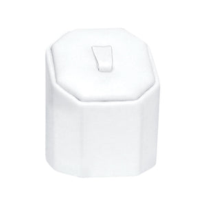 MEDIUM HIGH RING STAND WHITE LEATHER-Transcontinental Tool Co