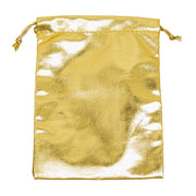 METALLIC GOLD DRAWSTRING POUCH 3X4"-Transcontinental Tool Co