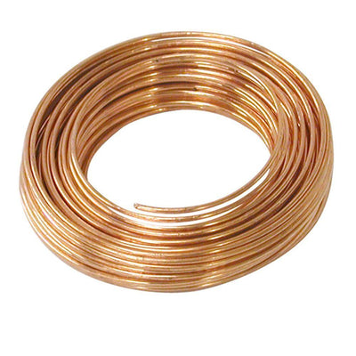 COPPER WIRE 10GA ROUND DEAD SOFT 10FT-Transcontinental Tool Co