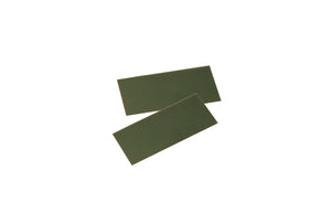 SHEET WAX GREEN FIRM 6 X 3" GAUGE 24 (0.51MM)-Transcontinental Tool Co