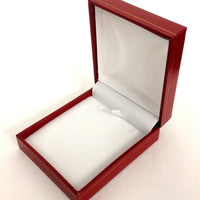 CLASSIC LEATHERETTE RED PENDANT BOX (1DZ)-Transcontinental Tool Co