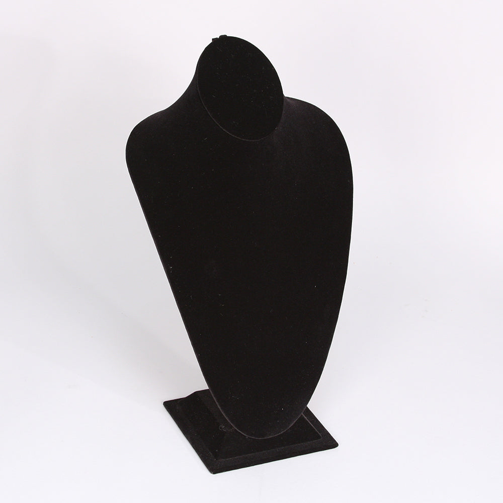 EXTRA-LARGE CONTOURED NECK BUST BLACK VELVET 14-1/2"-Transcontinental Tool Co