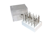 PANTHER STONE SETTING BURS SET OF 24 FIG 413-Transcontinental Tool Co
