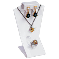 EARRING/ RING/ NECKLACE COMBO STAND WHITE-Transcontinental Tool Co