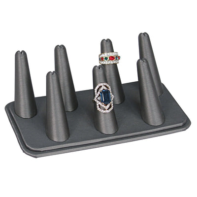 7 FINGER RING DISPLAY STEEL GREY-Transcontinental Tool Co