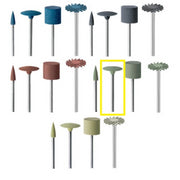 EVEFLEX POLISH MTD K/E 14.5X2.5MM GRN X-FINE 1 PC-Transcontinental Tool Co