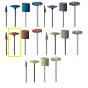 SILICONE MTD POLISH ( RED FINE) K/EDGE 14.5 X 2.5 MM 1 PC-Transcontinental Tool Co