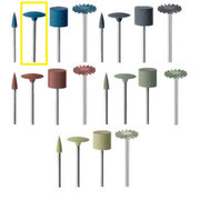 SILICONE MTD POLISH DISC (BLUE COURSE) (1 PC)-Transcontinental Tool Co