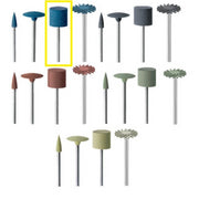 EVEFLEX POLISH MTD CYL 14X12MM BLUE COARSE - 1 PC-Transcontinental Tool Co