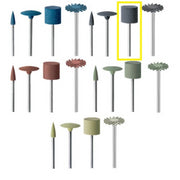 EVEFLEX POLISH MTD CYL 14X12MM BLACK MED - 1 PC-Transcontinental Tool Co