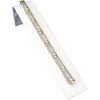 BRACELET RAMP DISPLAY WHITE LEATHER-Transcontinental Tool Co