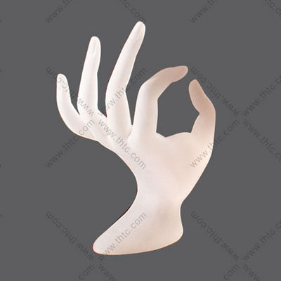 POLYSTYRENE HAND DISPLAY FROSTED-Transcontinental Tool Co