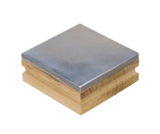 3" BENCH BLOCK W/WOOD BASE-Transcontinental Tool Co