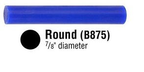 B-875 FERRIS FILE-A-WAX ROUND SOLID 7/8"-Transcontinental Tool Co