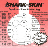 SHARK SKIN-SLVER-RND(PKG 1000) - Transcontinental Tool Co